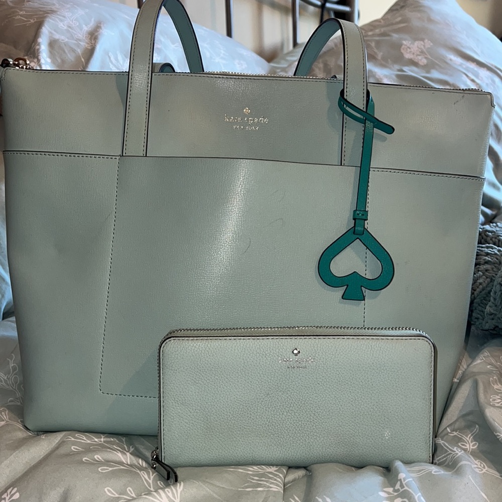 Kate Spade Shoulder Bag with Matching Wallet